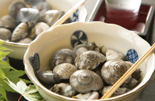 夏季限定の「塩茹でながらみ」